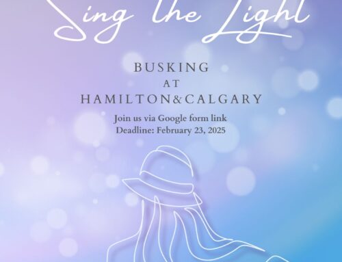 Sing the Light: Busking!